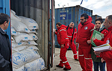 Сирийцы получили гуманитарную помощь из Казахстана