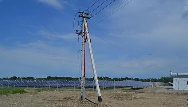 В Адыгее подключили к электросетям первый солнечный генератор