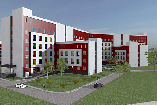Строительство поликлиники в составе жилого квартала в Подольске планируют завершить к концу года
