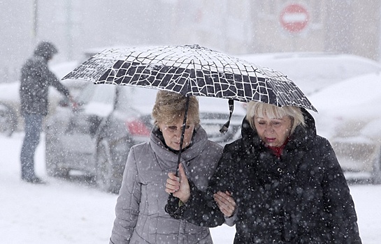 В Москове ожидается мокрый снег и до 5 градусов тепла