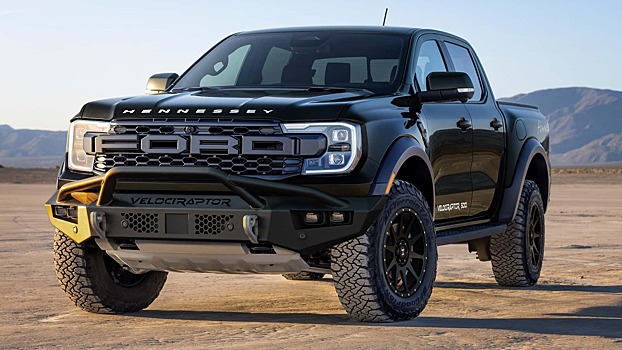 Мощность тюнингованного Ford Ranger Raptor 2024 года составит 500 л.с.