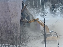 Начался снос кинотеатра «Импульс» в Нижнем Новгороде