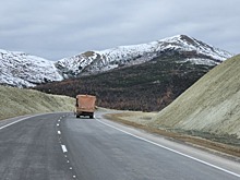 Реконструкция 10-километрового участка трассы «Колыма» в Магаданской области почти закончена