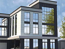 В частном секторе Барнаула планируют построить здание с фальшивыми окнами