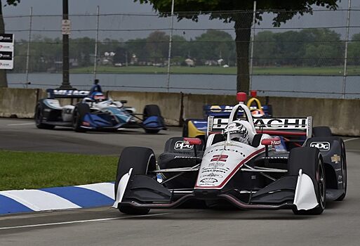 Диксон завоевал победу во второй гонке IndyCar в Детройте, Эрикссон — 2-й