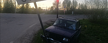 В Калининграде на перекрёстке Кошевого и Карамзина столкнулись две легковушки