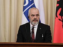 Премьер Албании Эди Рама слушал выступление Зеленского, схватившись за голову