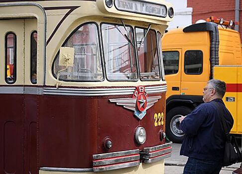 В столице пройдет выставка ретро-трамваев