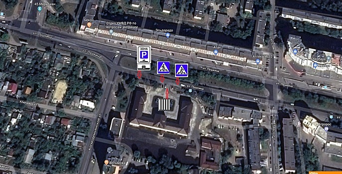 Пензенец просит организовать пешеходный переход у роддома на улице Пушкина