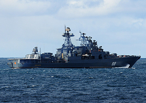 Большой противолодочный корабль «Североморск» обеспечит безопасность судоходства в Индийском океане