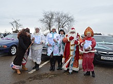 &laquo;АвтоСнегурочку&raquo; выбрали в донском Пролетарске