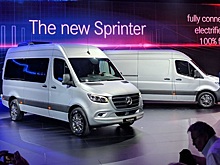 Mercedes представил новое поколение фургона Sprinter