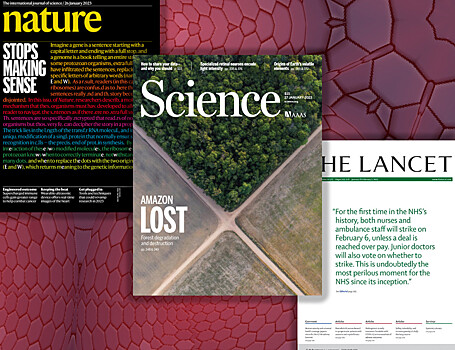 Что нового в Nature, Science и The Lancet. 31 января