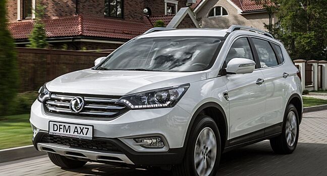 Обзор кроссовера DFM AX7 из Китая