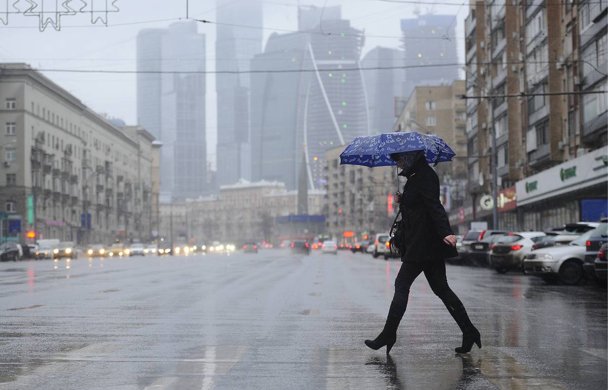 На выходных в Москву вернется прохладная погода и дожди