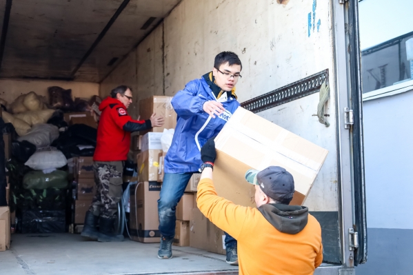 Новая группа рязанских волонтеров отправилась в курский госпиталь с полутора тоннами груза
