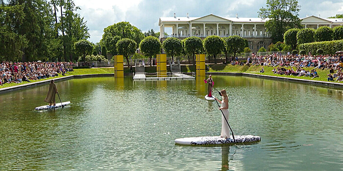 Модное дефиле «Ассоциации» состоялось в Царском Селе