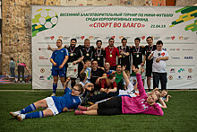 В Москве прошёл турнир по мини-футболу в поддержку людей с синдромом Дауна