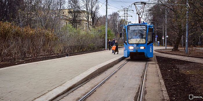 Появилась первая платформа «венского» типа для трамваев