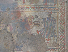 В Англии нашли древнеримскую виллу с уникальной мозаикой