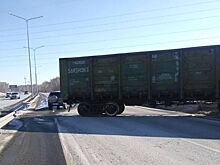 В Тюмени в районе Ирбитского тракта поезд сошел с рельсов