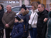 В Черняховске жители аварийных домов получили ключи от новых квартир