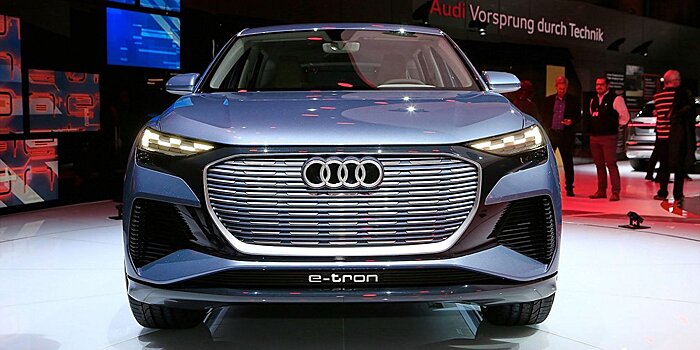 Новый купе-кросс Audi Q4 e-tron представлен в Женеве с двумя электроагрегатами