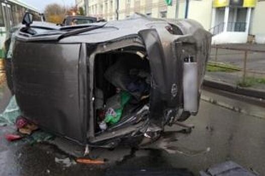 В Рыбинске в результате ДТП пострадали два человека