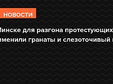В Минске силовики разогнали протестный марш сразу после начала