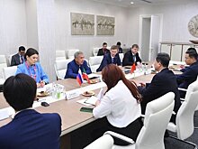 Раис Татарстана встретился с председателем Союза китайских предпринимателей в России