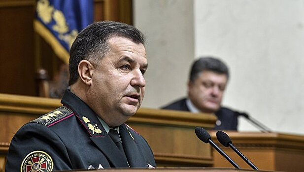 Министр обороны Украины заявил о непричастности к сдаче Крыма