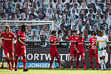 «Боруссия» М – «Байер» — 1:3, картонные зрители на матче Бундеслиги, фото