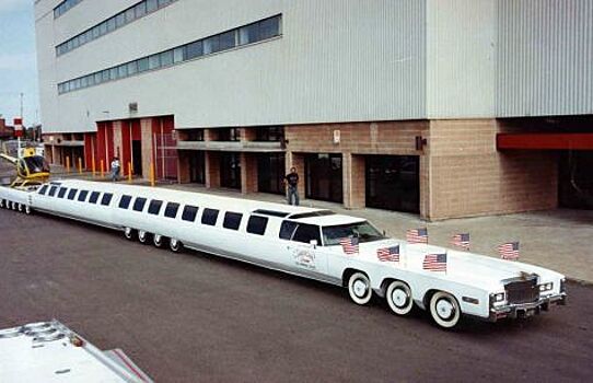 Самый длинный автомобиль в Книге рекордов Гиннеса находится почти 40 лет