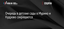 Очередь в детские сады в Мурино и Кудрово сокращается