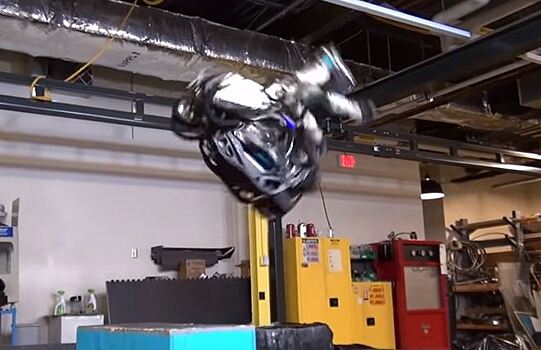 Видео с делающим сальто роботом появилось в Сети