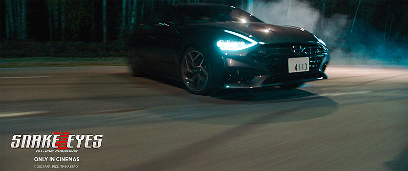 Hyundai Sonata N Line представят в Голливуде в фильме G.I. Joe: Бросок кобры. Снейк Айз