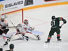 "Ак Барс" проиграл "Авангарду" в Казани в матче КХЛ