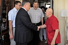 В Майкопе поздравили с вековым юбилеем ветерана ВОВ