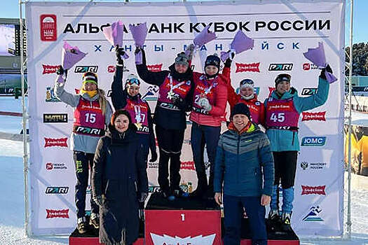 Подмосковная биатлонистка стала победительницей этапа кубка РФ