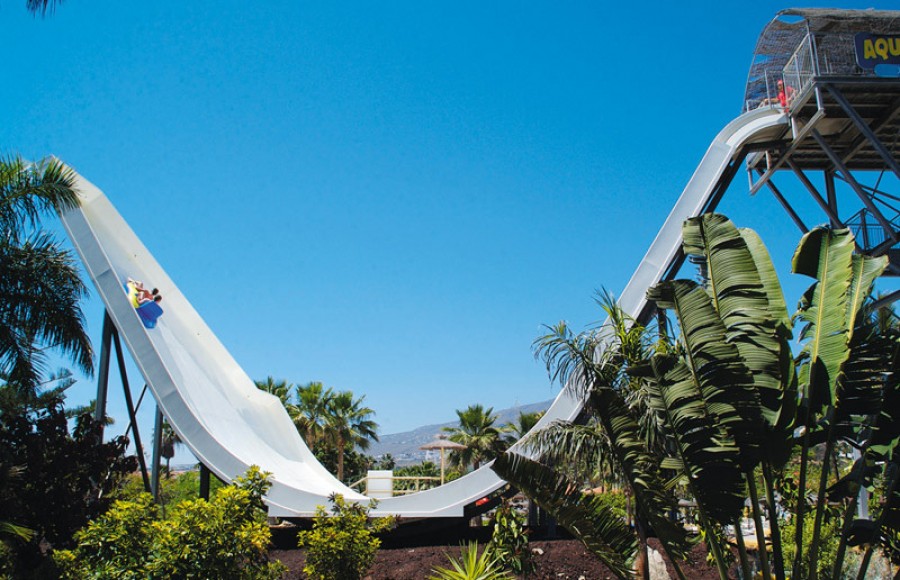 Аквапарк Aqualand, Торремолинос, Коста-дель-Соль, Андалусия, Испания, Европа