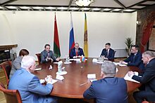 Валерий Лидин принял участие в совещании с делегацией Республики Беларусь
