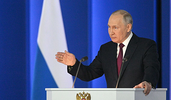 Путин закончил послание словами: «правда - за нами!»