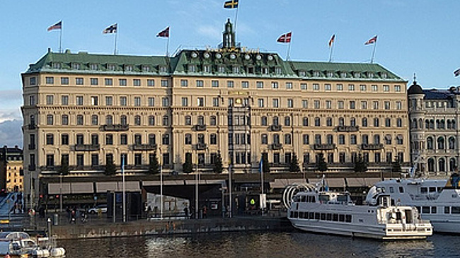 В Стокгольме встретились лауреаты Нобелевской премии 2025 года