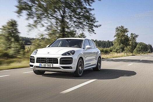 Гибридный Porsche Cayenne установил рекорд трассы, которой еще нет