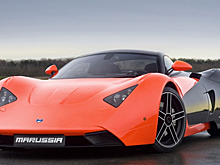 Суперкар Marussia арестовали за долги в Новосибирске