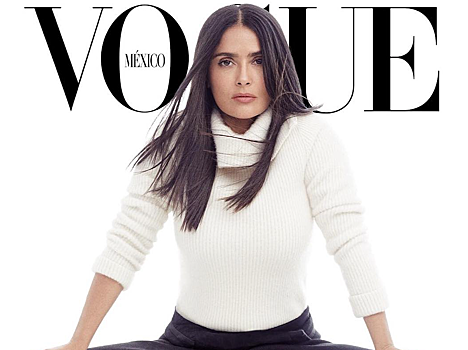 52-летняя Сальма Хайек выглядит девочкой на обложке мексиканской версии Vogue