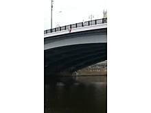 Дорожники хитростью спасли стоявшую на краю моста москвичку и попали на видео