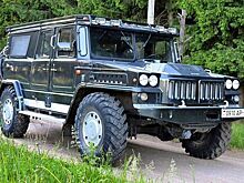 Самоделка «Алекс» — это ГАЗ-66, превращенный в огромный внедорожник