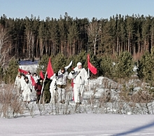 30 километров по снегу: в Челябинской области провели лыжный переход &ldquo;Преодоление&rdquo; по местам Воинской Славы