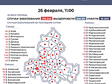 Новые случаи COVID-19 зарегистрировали в каждом районе и городе Ростовской области